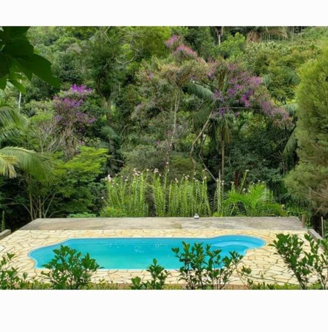 Casa Com Churrasqueira Piscina Privativa Em Sao Pedro Da Serra - Perto De Lumiar Nova Friburgo Exterior foto